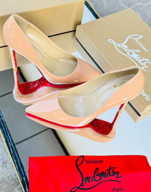 Christian Louboutin Kate Beige Pumps