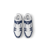 Louis Vuitton Blue White Trainer
