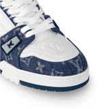 Louis Vuitton Blue White Trainer