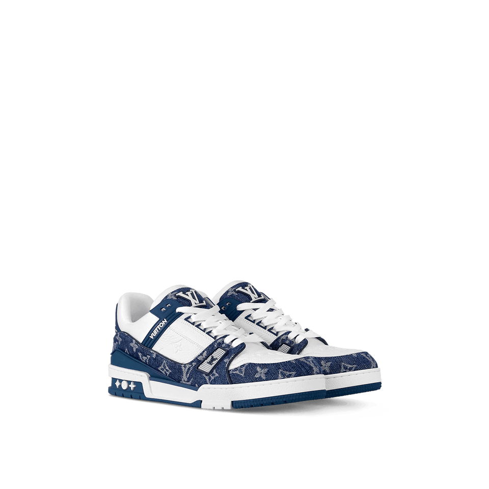 Louis Vuitton Blue White Trainer